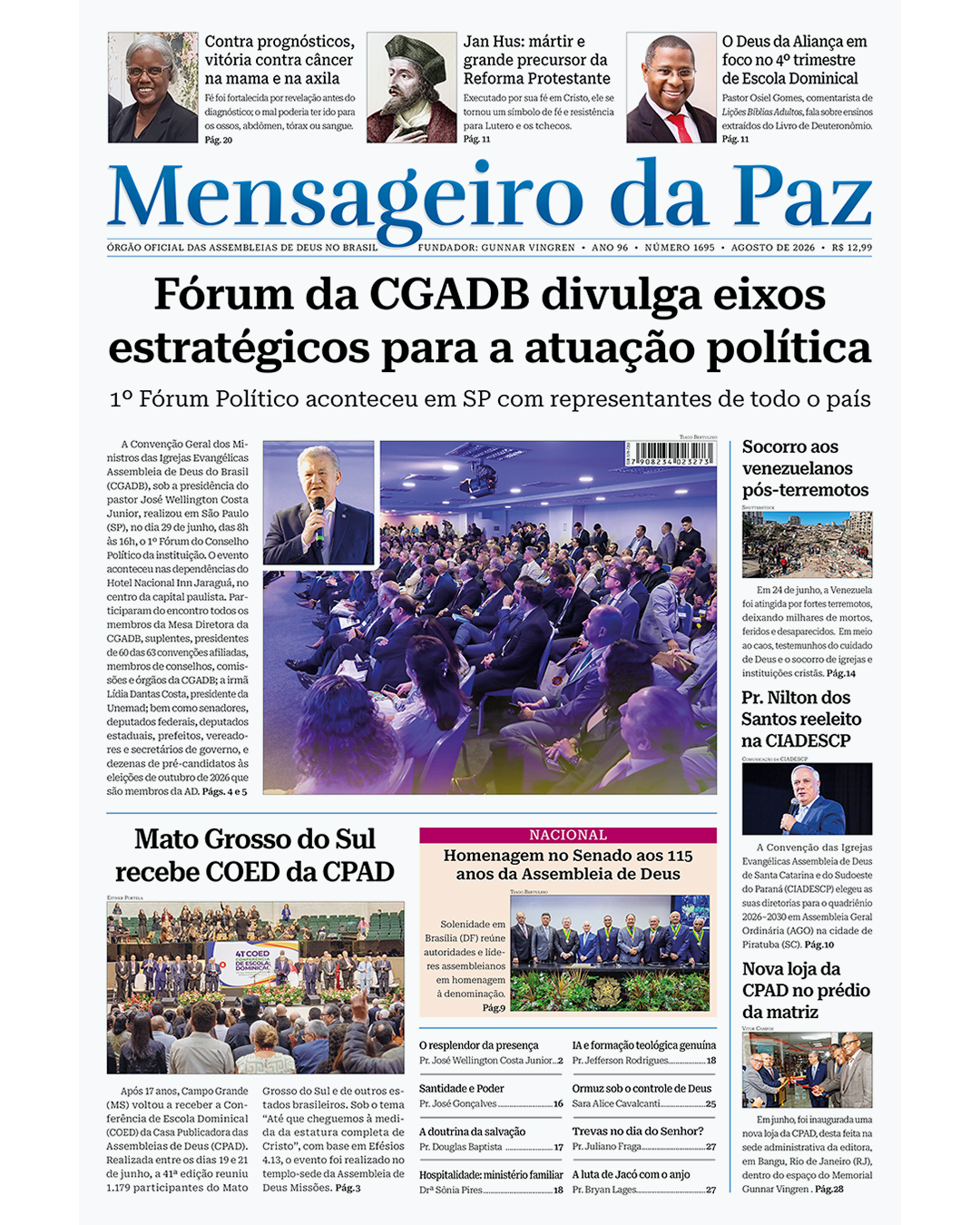 Jornal Mensageiro da Paz